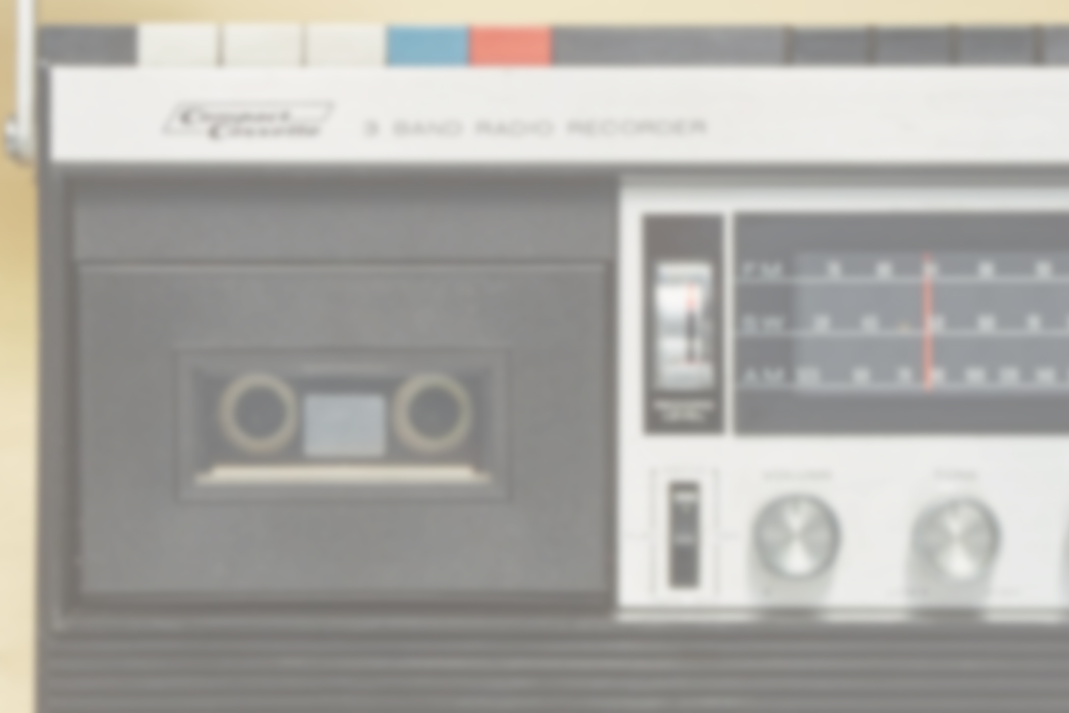 sACTAS RT-580F ラジオカセットレコーダー1976年製